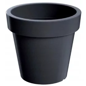    Prosperplast saksija 58,2 cm x 58,2 x 52,3 cm promjer 58,2 cm plastične nijanse sive i srebrne