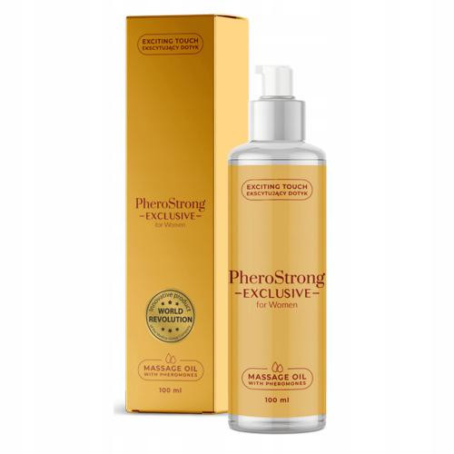 PheroStrong Exclusive Za Žene Masažno Ulje s Feromonima 100ml
