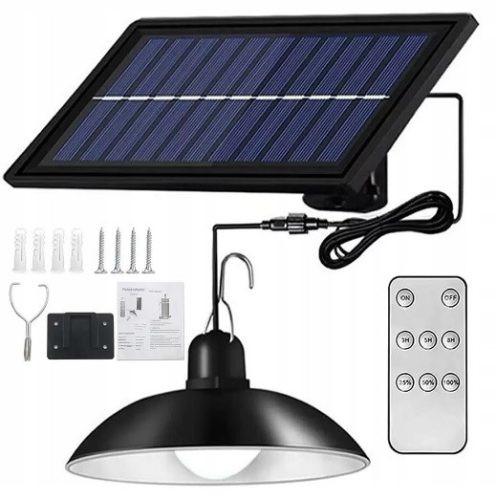  Azaris ulična svjetiljka 50 W 900 lm, na baterije, solar
