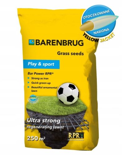 Travnjak Barenbrug RPR za sport, presvučena, 5 kg