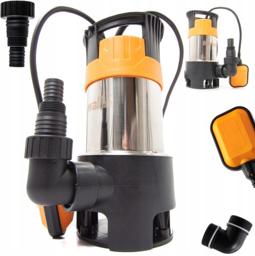 Riwall Potopna Pumpa 1100 W 15000 l/h za Kišnicu i Prljavu Vodu