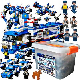  Blokovi MOBILNA POLICIJA 828 kom. SWAT auto auto