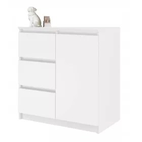  Komoda SaraMeble COCO 80 x 40 x 97 cm bijela