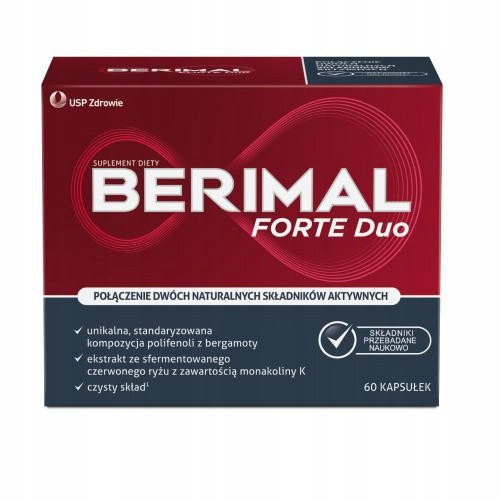 Berimal Forte Duo kapsule s bergamotom