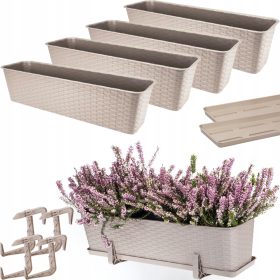  OMAGO saksija 60 cm x 17 x 15 cm, plastična