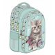 Ruksak s 4 pretinca My Little Friend MINT KITTY Majewski