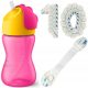  Philips Avent šalica sa slamčicom 300 ml roza + 10X NAMJEŠTAJ SIGURNOSNO ZAKLJUČAVANJE LADICA, VRATA ORMARA, OPREME