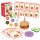 Drewna Burger Restoran Montessori Puzzle 15 kom. FSC WOOPIE ZELENO