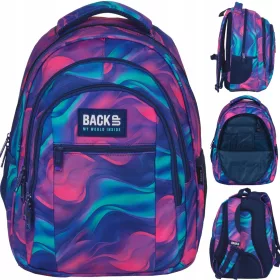 Šareni Školski Ruksak BackUP s 3 Komore i Neon Bojama