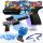 Gel Ball Gun Rifle Automatski Punjač Baterija Sigurno + Pop it - Push Pop Bubble - Tęczow Sensory Mat