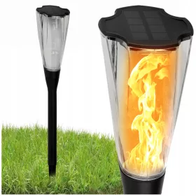  Berge solarna svjetiljka, crna, 65 cm, 1 kom.