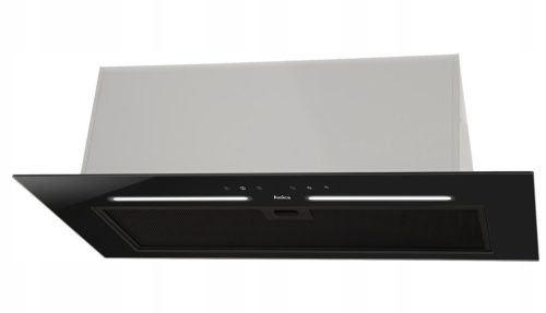 Okap podszafkowy Amica OMP6554BG napa | Upravljano gestama | 55 cm | Crna | LED rasvjeta