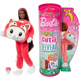  Barbie Cutie Reveal Crvena Panda Oblačenje Lutka