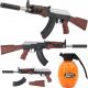 PUŠKA KALASHNIKOV AK47 REPLIKA ASG + NALJEPNICE ASGARD