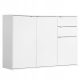  SaraMeble OFFICE komoda 111 x 35 x 80cm bijela bijela