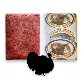    10kg Smrznuto meso 100% PUREĆA BEZ KOSTIJU kocke za pse puretina BARF hrana