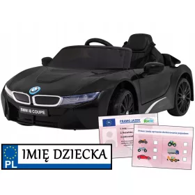   Auto BMW I8 Lift dječji električni auto crne boje s baterijom i daljinskim upravljačem