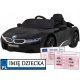 Auto BMW I8 Lift dječji električni auto crne boje s baterijom i daljinskim upravljačem