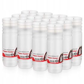    Ulošci za svijeće Parafinske svijeće Plamen 5 dana (12 kom)