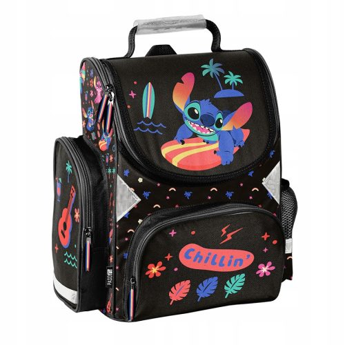 STITCH PASO ŠKOLSKA TORBA ZA DJEVOJČICE 1. RAZRED 2 3 CRNA DISNEY