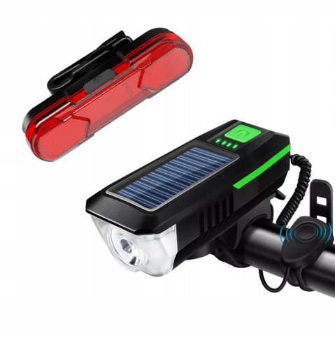  DMR rasvjeta za bicikl ZPTLED_SOLAR 1000 lm baterija