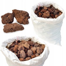   Filtrirajući kamen PUZZOLANA za filtrirnu košaru, filter za pročistač otpadnih voda, 10 kg