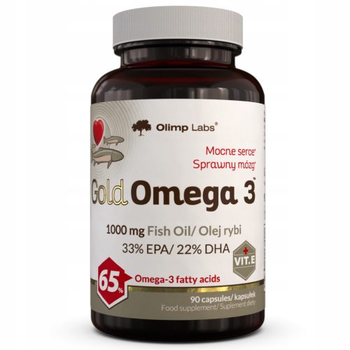 OLIMP Gold Omega 3 - Kapsule za zdravo srce i mozak, 90 kapsula