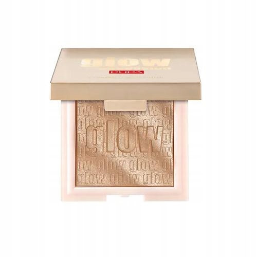 PUPA GLOW OBSESSION - Kompaktni highlighter 002 Rose Gold, 6g