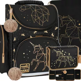   kolski ruksak za djevojčice 1. razred 18l Starpak + 2 dodatna proizvoda