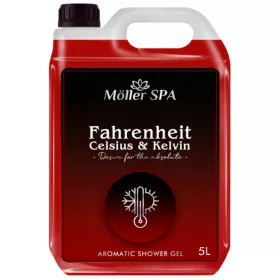   Fahrenheit Celsius & Kelvin Hidratantni gel za tuširanje s mirisom parfema 5L DEN