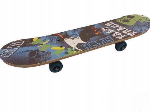 Velika Daska za Skejtbord, Drvena Klasična Ploča, 75 cm, sa Grafikom