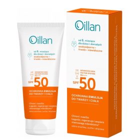   Oillan Emulzija za lice i tijelo SPF 50+ za djecu od 6 mjeseci i odrasle, 100ml