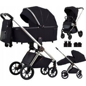 CARRELLO Ultra LAGANA KOLICA 2IN1 CRL-6525 NIGHT BLACK