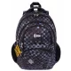 Školski ruksak za tinejdžere sa šahovskim uzorkom i komorama