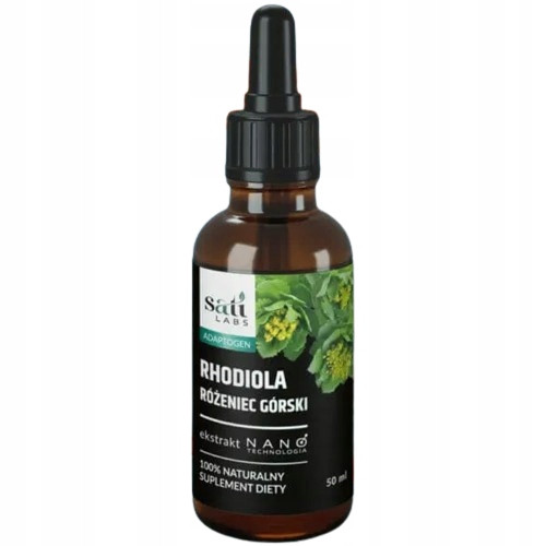 Nano Ekstrakt Rodiole - Inovativni 3:1 Adaptogen bez alkohola, Sati Labs, 50 ml