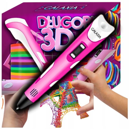 3D OLOVKA za djecu DRUKARKA 3D PEN Set + PLA KARTRIDŽI 110 METARA POKLON
