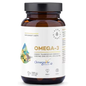   Omega-3 1200 mg Aura Herbals s EPA i DHA u kapsulama - 120 komada