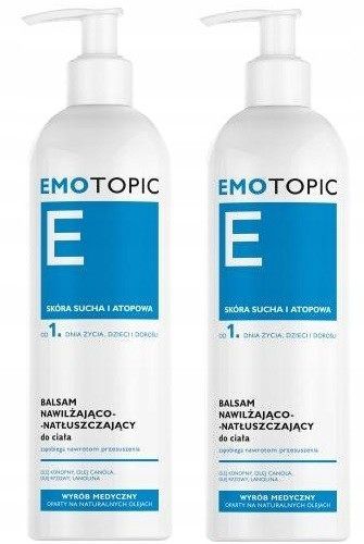 EMOTOPIC Balzam za Suhe i Atopijske Tipove Kože 400 ml