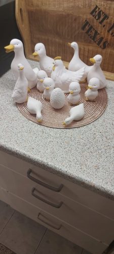  Mega set ukrasa za figurice uskrsne patke