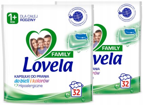  Lovela Family Univerzalne kapsule za pranje 32 kom