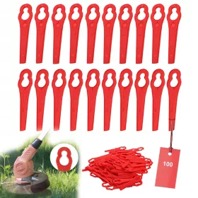 100 KOMADA PLASTIČNIH NOŽEVA ZA TRIMERE EINHELL