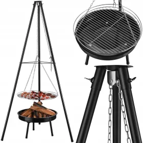    Vrtni roštilj s FIREPELLER Tripod 2in1 Mark Adler Roast 3.0