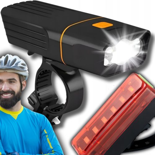  SET LED SVJETLA ZA BICIKLE PREDNJIH I STRAŽNJIH ZA POWERBANK RASVJETU