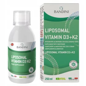   Liposomalni tekući dodatak prehrani s vitaminom D3 i K2 za optimalnu apsorpciju