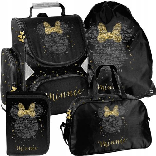 kolska torba s jednim pretincem 19l Paso Minnie Disney Ruksak - Set od 4 komada