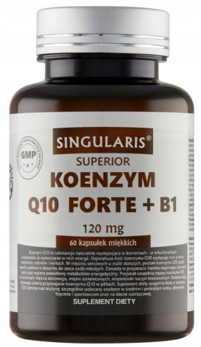 Koenzim Q10 Forte + B1 za Zdravlje Srca, 60 Kapsula