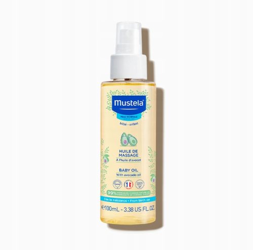 Mustela Baby Oil - Nježno Ulje za Masažu Beba 100ml