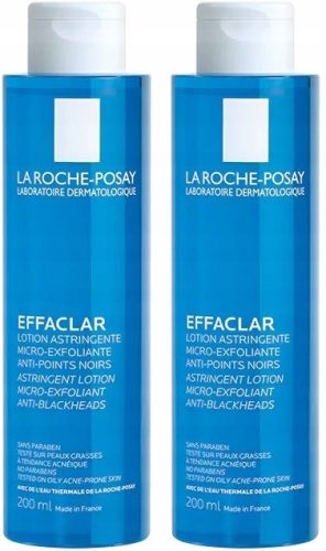 LA ROCHE-POSAY EFFACLAR Tonik za čišćenje pora, 2x200 ml