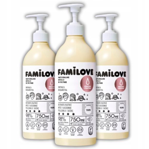  Yope Familove njegujući tekući sapun 3x750 ml