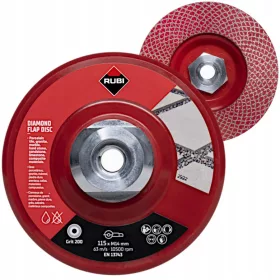    Dijamantni fleksibilni disk FLAP DISC 200 precise 115mm M14 Rubi 32931